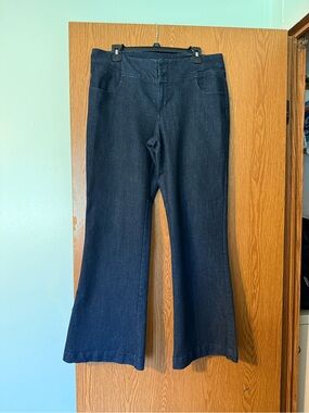 Maurices Dark Indigo Flare Jeans
